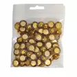 MUOVINEN KANTANAPPI 15 MM AMBER/KULTAKORISTE 1PUSSI (N.70 KPL) N5901-15 - Koristenapit - 36703 - 1