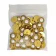 MUOVINEN KANTANAPPI 16 MM KULTA/ HELMI 1PUSSI (N. 45 KPL) N892-16 - Koristenapit - 36813 - 1