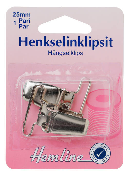 HEMLINE HENKSELIKLIPSI 25MM - Hemline soljet - 15273 - 1