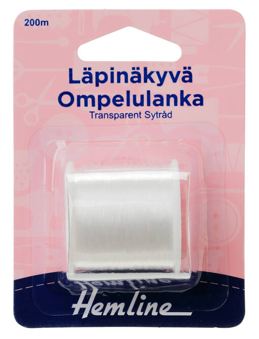HEMLINE LÄPINÄKYVÄ OMP.LANKA - Hemline langat - 11143 - 1