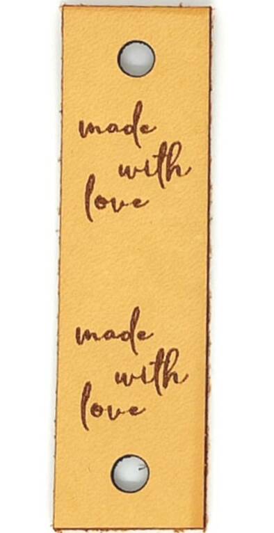 NAHKAMERKKI KIINNITYKSELLÄ-MADE WITH LOVE - Merkit - 18453 - 1