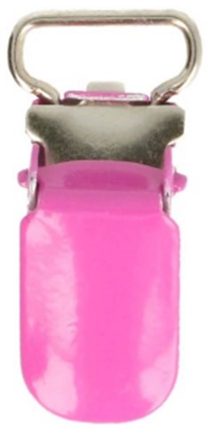 KLIPSIT METALLIA FUKSIA 26x10 MM - Klipsit - 27923 - 1