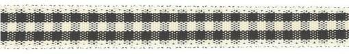NAUHA RUUTU rustic ginham 15 MM - Kudottunauha - 28503 - 1
