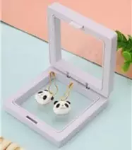 SILMUKKAMERKKI PARI METALLI / PANDA 368-C1 - Silmukkamerkit - 32173 - 1