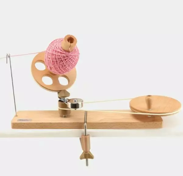 KNITPRO PUINEN KERIJÄLAITE PÖYTÄKIINNITYS 35005 - Kerijälaitteet, Vyyhdinpuut ja Tupsulai - 30803 - 1