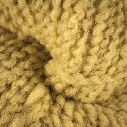 LAINES DU NORD TEXTURE WOOL 100% MERINOLANKA 100g - 120m 06 KELTAINEN - Texture Wool - 36753 - 1