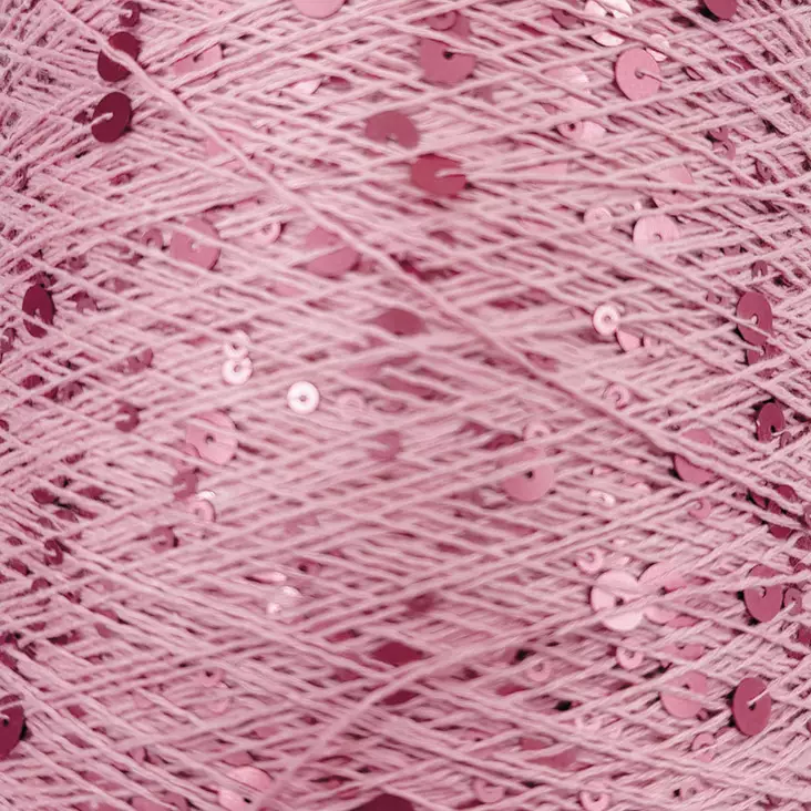 MONDIAL GLITTER 100% PUUVILLA 100G-400M 234 VAALEANPUNAINEN - Glitter - 36803 - 1