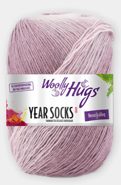 PRO LANA YEAR SOCKS 5 X 100G - Pro Lana 1-säikeinen liukuvärjätty sukka - 31143 - 1