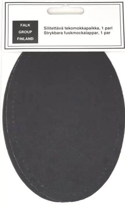 SILITETTÄVÄ TEKOMOKKAPAIKKA 184 MUSTA - Korjauspaikat - 25893 - 1