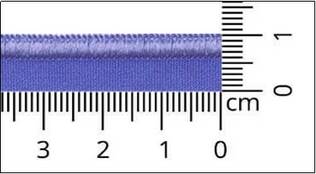 JOUSTOTERENAUHA TUMMA LILA - Joustavat nauhat - 30524 - 1