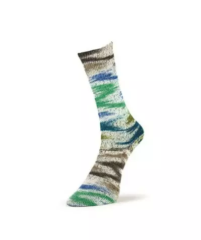 LAINES DU NORD SUMMER SOCKS FANCY 80G/340M - Kesäsukkalangat - 36094 - 1