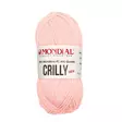 MONDIAL CRILLY-685 100% MIKROKUITU POLYESTER, 50g - 133m VAALEANPUNAINEN - Akryylilangat - 36874 - 1
