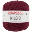 MONDIAL NILO-3-44 VIININPUNAINEN 100% PUUVILLA 100G - 200M - Nilo 3 - 35954 - 1