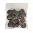 MUOVINEN KANTANAPPI 24 MM RUSKEA/KUVIO 1PUSSI (N. 15 KPL) N5725-24 - Koristenapit - 36674 - 1