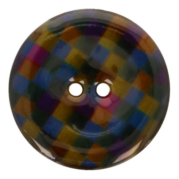 NAPPI PURPPURA, VIHREÄ, RUSKEA - Akryylinappi - 31524 - 1