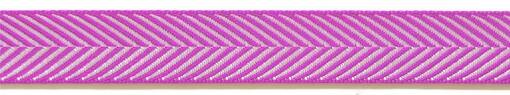 NAUHA HERRINGBONE 16 MM VIOLETTI - Kudottunauha - 30184 - 1