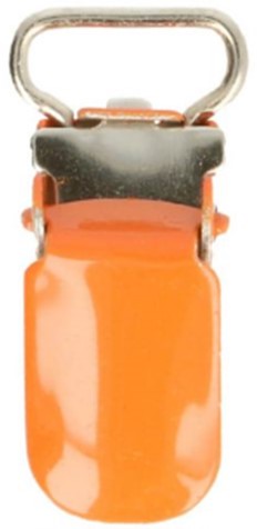 KLIPSIT METALLIA ORANSSI 26x10 MM - Klipsit - 27924 - 1