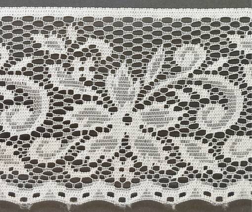 TEKOKUITU REUNAPITSI VALKOINEN 100 MM - Tekokuitupitsit - 30484 - 1