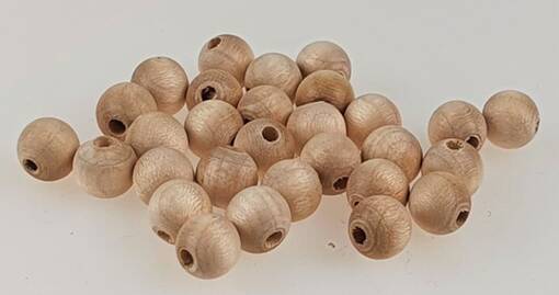 PUUHELMET 8 mm 5 x 100 kpl/pussi - Puuhelmet - 17294 - 1