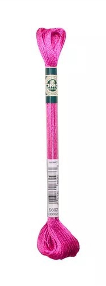 SATIN THREAD - 6 SKEINS 8M - DMC_1008F - 19074 - 1
