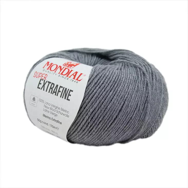 MONDIAL MERINO EXTRAFINE-700 100% MERINOVILLA 50G - 175M - Merino 175 - 36354 - 1