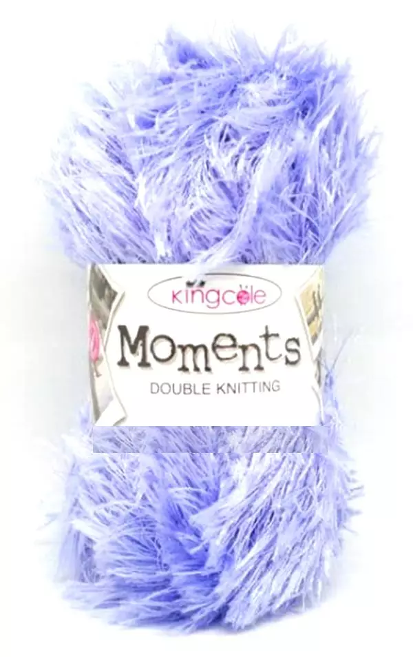 KING COLE MOMENTS-LAVENDER-5720 12 X 50 G - Moments DK - 32094 - 1
