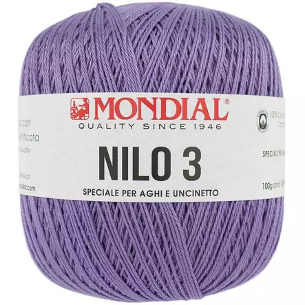 MONDIAL NILO-3-155 LILA 100% PUUVILLA 100G - 200M - Nilo 3 - 35965 - 1