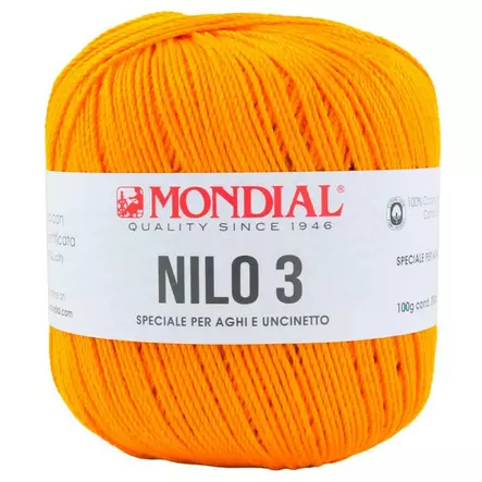 MONDIAL NILO-3-155 ORANSSI 100% PUUVILLA 100G - 200M - Nilo 3 - 36115 - 1