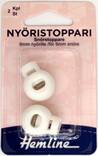 HEMLINE NYÖRISTOPPARI, VALK, 6MM NYÖRILLE - Hemline kiinnittimet - 31175 - 1