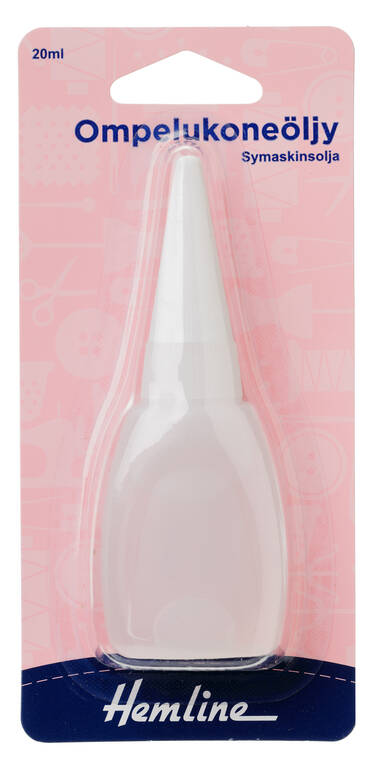 HEMLINE OMPELUKONEÖLJY 20ML - Ompelijan välineet - 15525 - 1