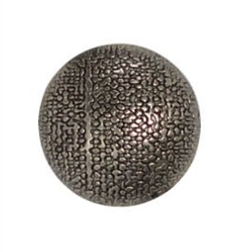 METALLINEN KANTANAPPI 36MM HOPEA/MUSTA - Metallinapit - 31185 - 1