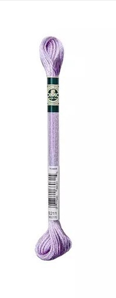 SATIN THREAD - 6 SKEINS 8M - DMC_1008F - 19065 - 1