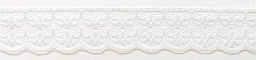 VÄRILLINEN TEKOKUITU REUNAPITSI WHITE 22 MM - Tekokuitupitsit - 30475 - 1