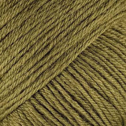 LAINES DU NORD BLUEFACE WOOL 100% VILLA 50G - 125M OLIIVINVIHREÄ - Blueface Wool - 36645 - 1
