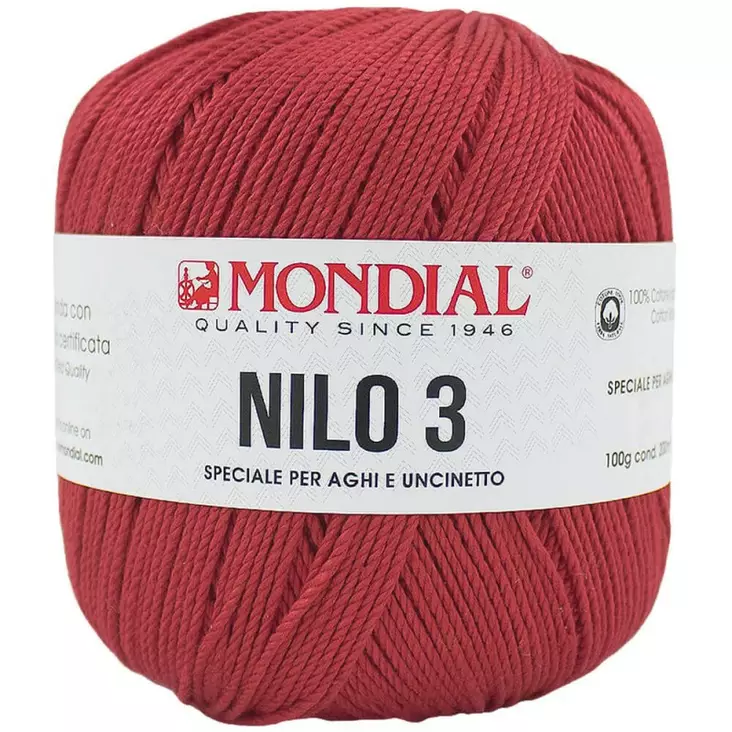 MONDIAL NILO-3-143 KORALLI 100% PUUVILLA 100G - 200M - Nilo 3 - 35955 - 1