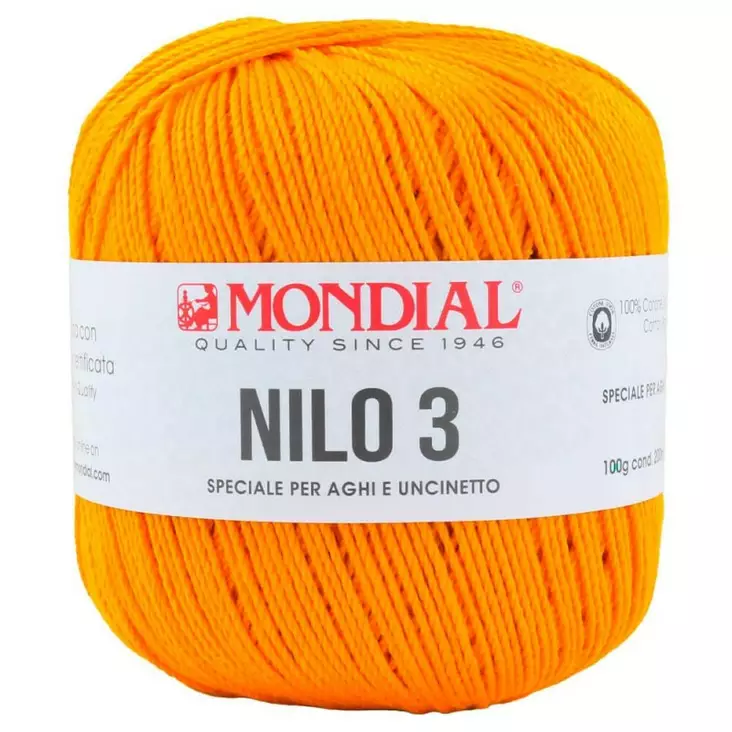 MONDIAL NILO-3-155 ORANSSI 100% PUUVILLA 100G - 200M - Nilo 3 - 36115 - 1
