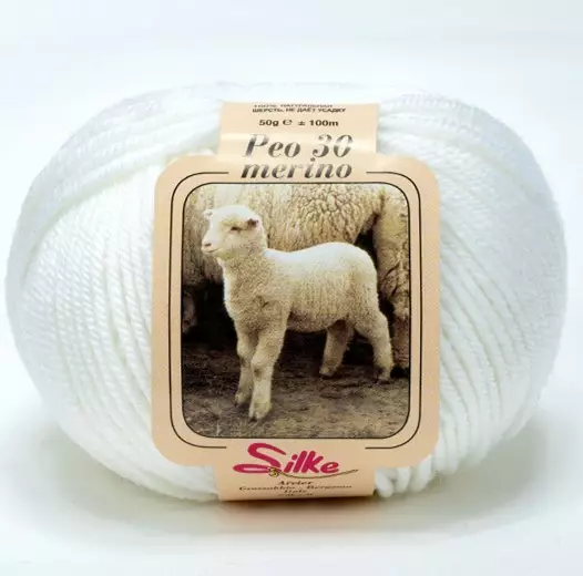 SILKE PEO 30 100% MERINOLANKA 50 G - 100 M - Merino 100 - 32215 - 1