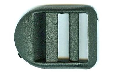 TIKAPUUSOLKI / KIRISTIN MUOVIA MUSTA 20 MM (940216-20) - Soljet - 14945 - 1