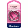 HEMLINE D-RENGAS 32MM 3KPL - Pikalukot, D-renkaat ja hakaset - 36566 - 1