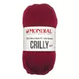 MONDIAL CRILLY-005 100% MIKROKUITU POLYESTER, 50g - 133m VIININPUNAINEN - Akryylilangat - 36876 - 1