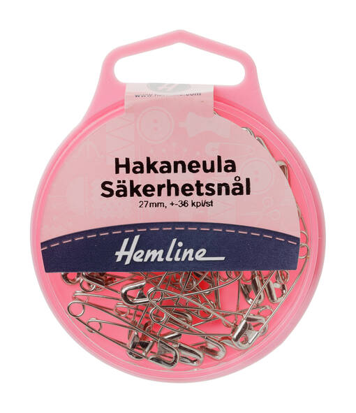 HEMLINE HAKANEULA 27MM 36KPL - Hemline hakaneulat - 11196 - 1