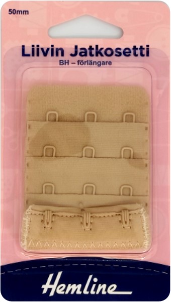 HEMLINE LIIVIN JATKOSETTI 50MM NUT. - Hemline liivinjatkosetit - 15286 - 1