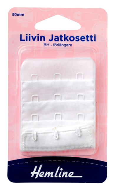 HEMLINE LIIVIN JATKOSETTI 50MM VALK. - Hemline liivinjatkosetit - 11336 - 1