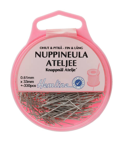 HEMLINE NUPPINEULA ATELJEE 30MM - Hemline nuppineulat - 11326 - 1