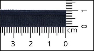 JOUSTOTERENAUHA TUMMAN SININEN - Joustavat nauhat - 30526 - 1