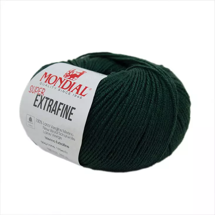 MONDIAL MERINO EXTRAFINE-052 100% MERINOVILLA 50G - 175M - Merino 175 - 36356 - 1