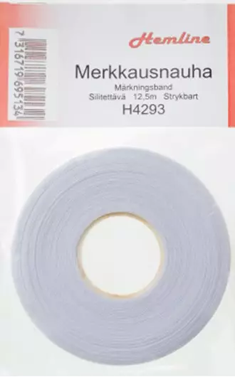 HEMLINE MERKKAUSNAUHA 12,5M - Hemline nauhat - 16716 - 1