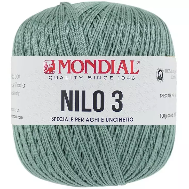 MONDIAL NILO-3-146 SALVIA 100% PUUVILLA 100G - 200M - Nilo 3 - 35966 - 1