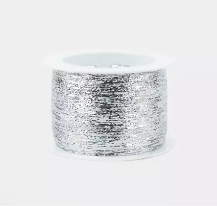 PRO LANA WH GLITZER METALLILANKA HOPEA 62% PE 38% PA 1000M - Glitzer - 36487 - 1