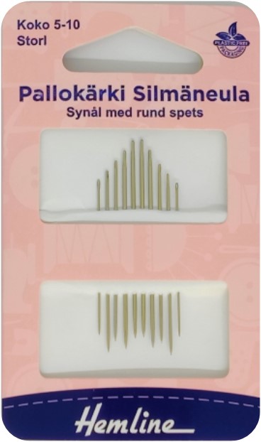 HEMLINE PALLOKÄRKI SILMÄNEULA 5-10 - Hemline silmäneulat - 11117 - 1